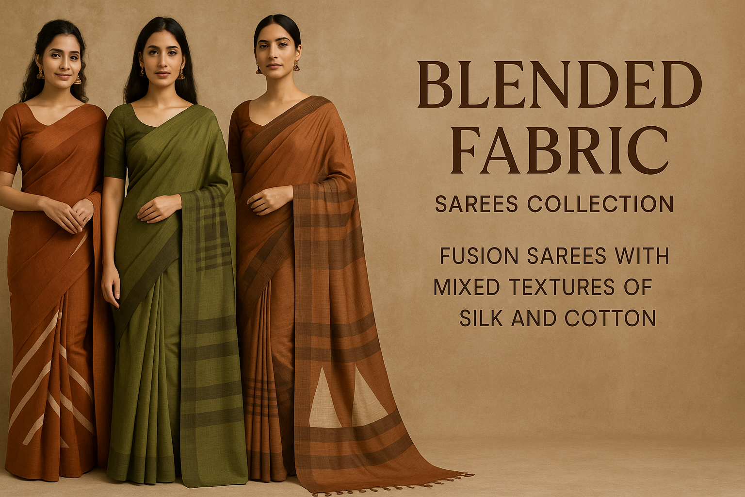 Blended Sarees