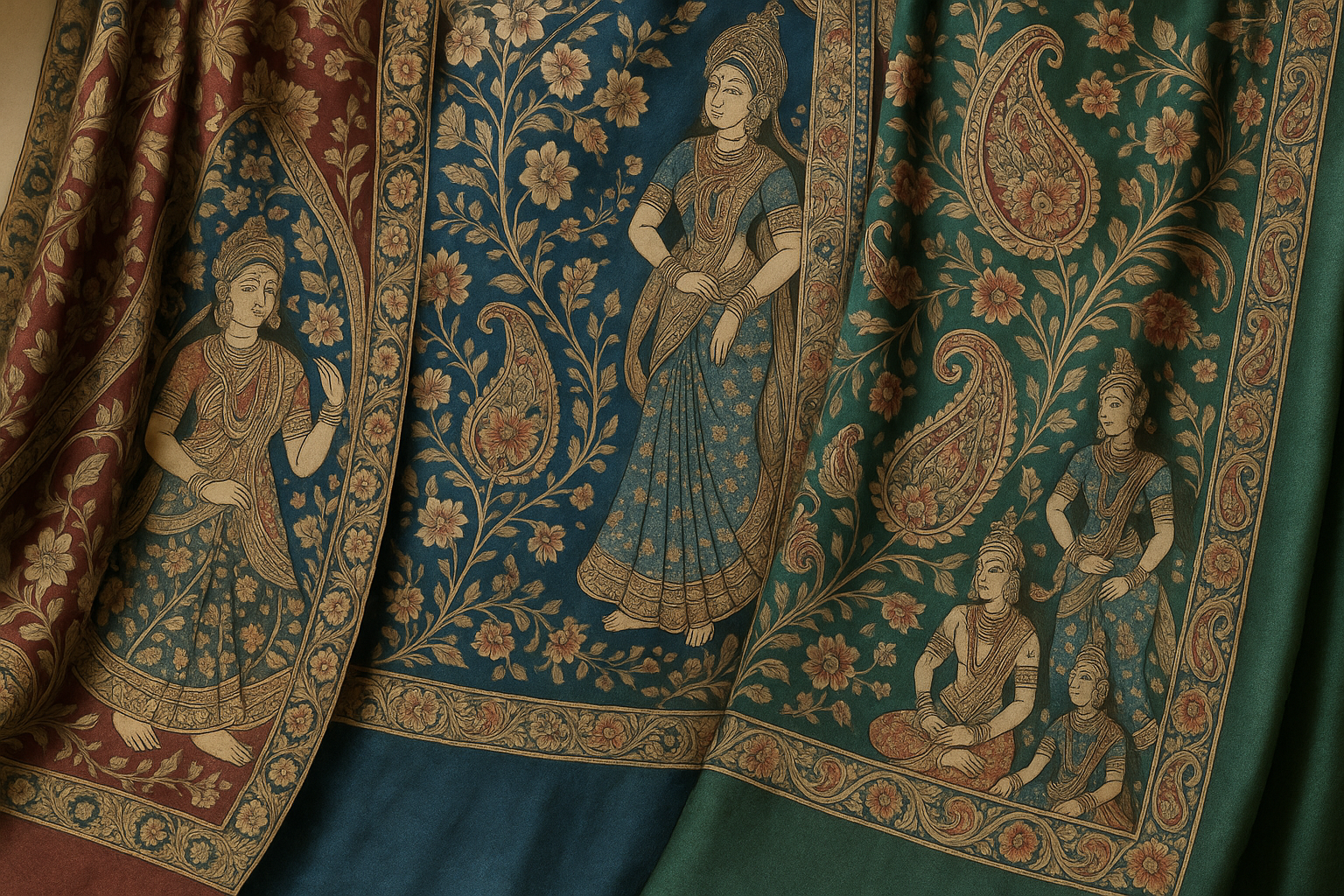 Kashmiri Kalamkari Kathha