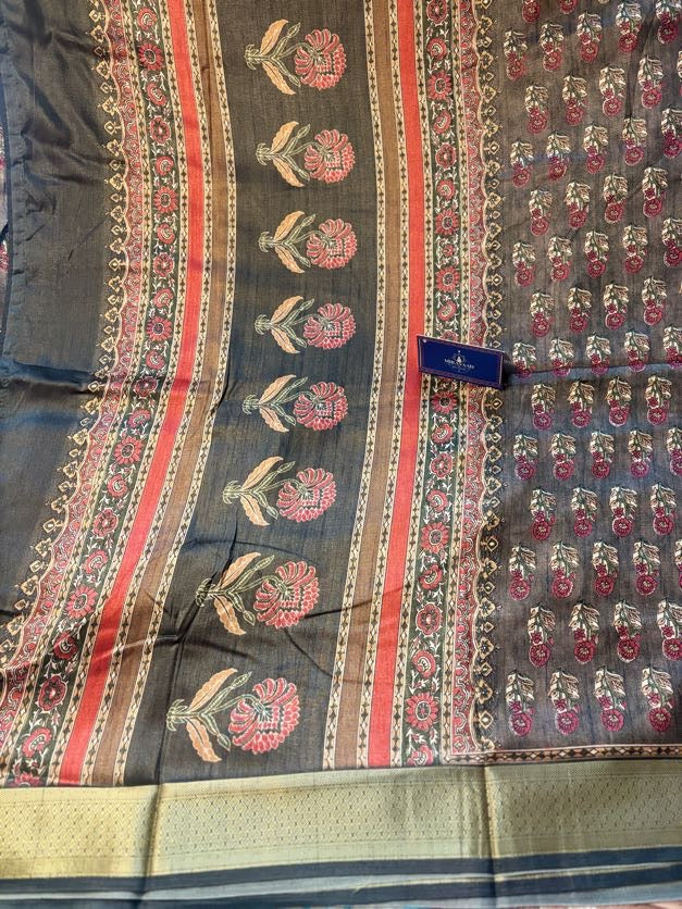 Gulabini – Linen Soft Silk Saree