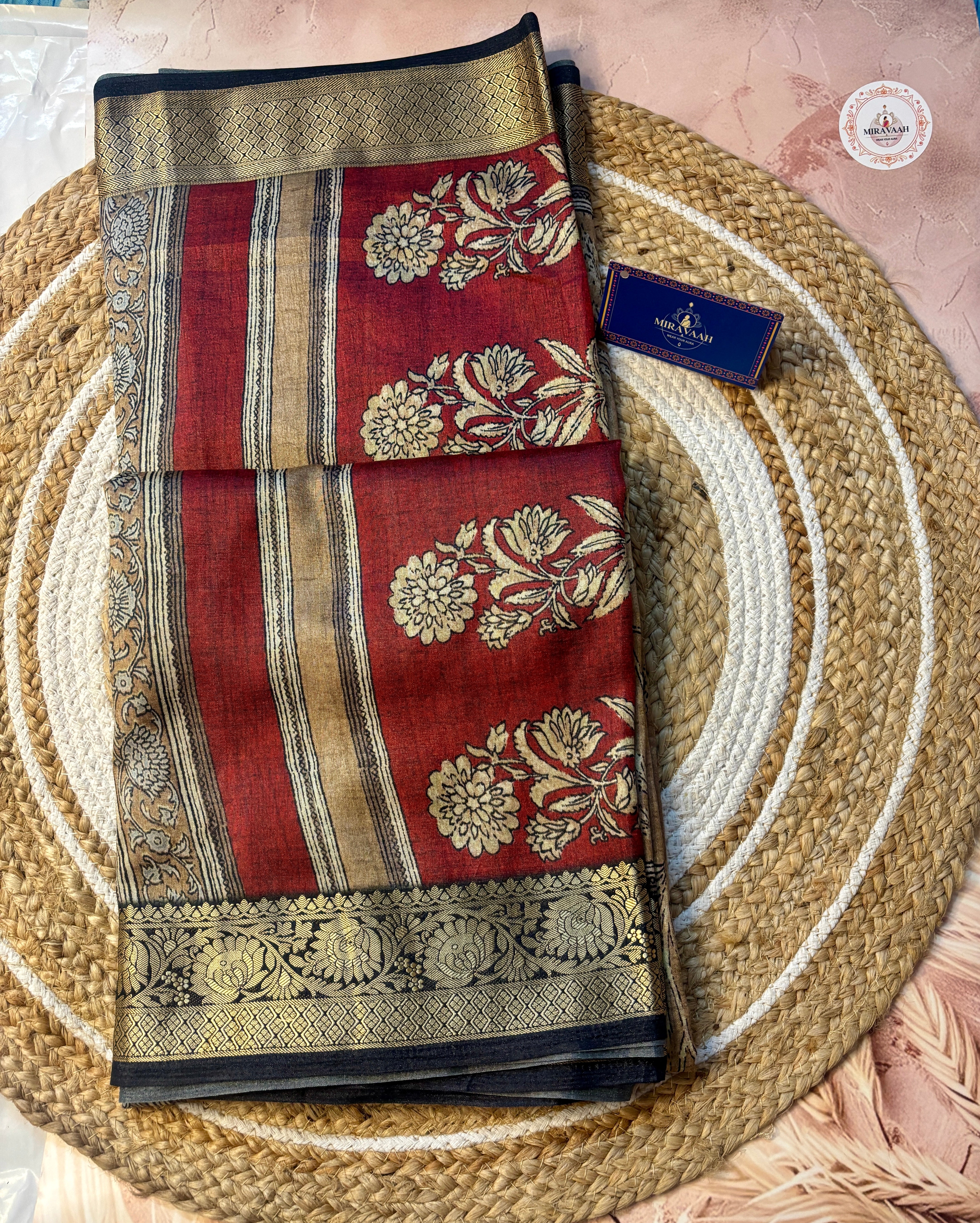 Chandrika Linen Soft Silk Saree