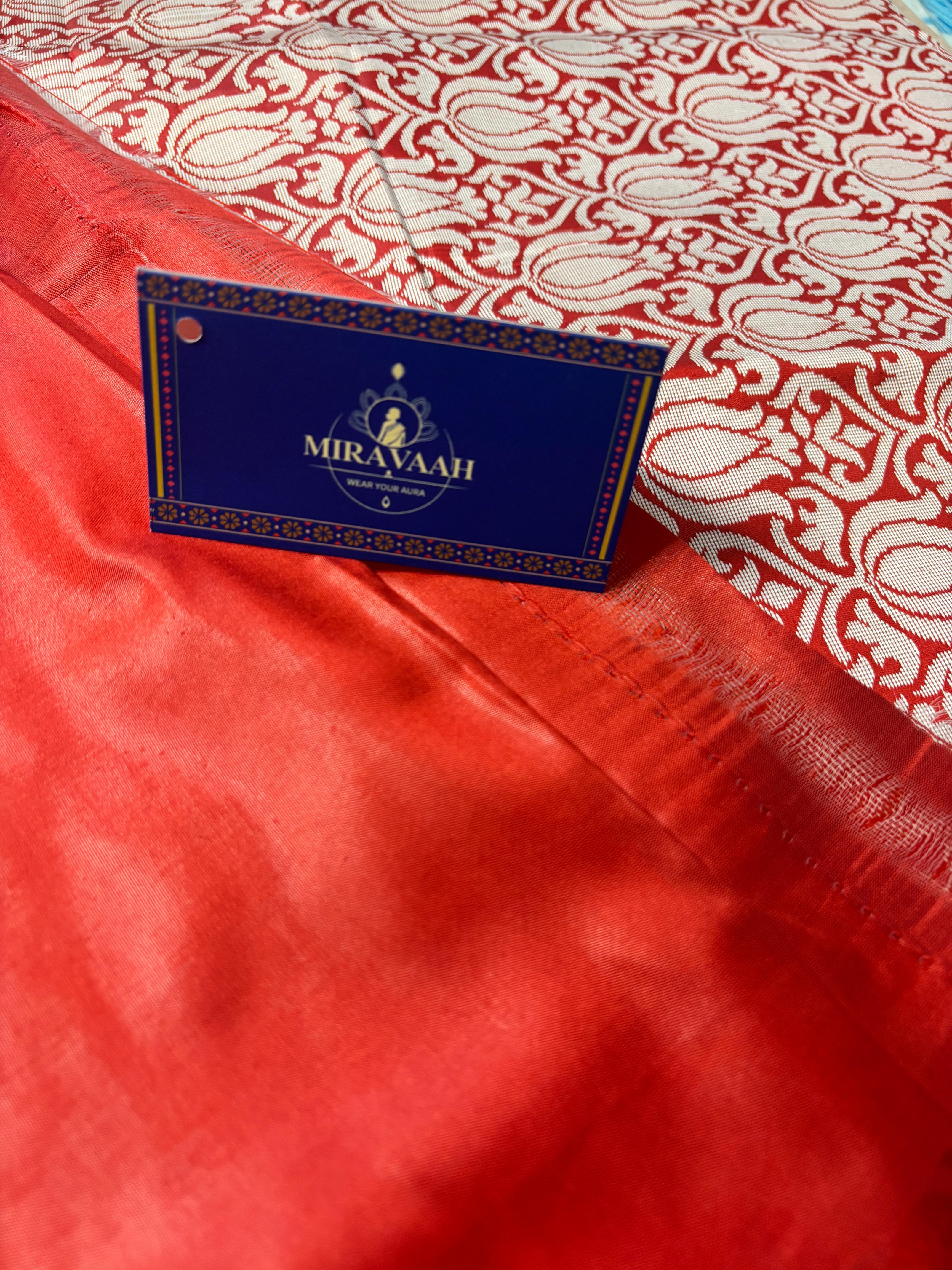 Garad Silk Saree Lotus Elegance