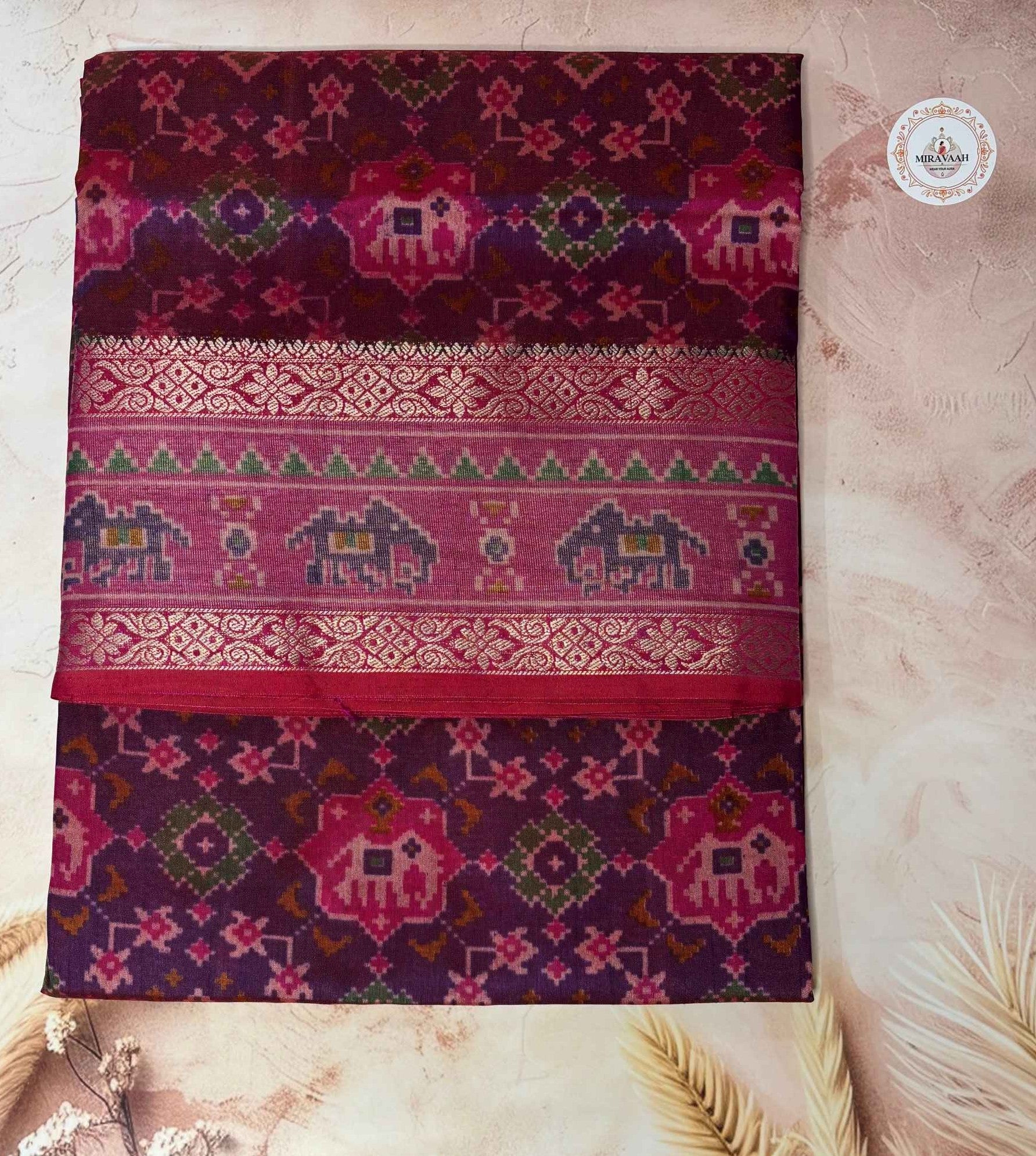 Rangmala Premium Pochampally Silk Saree