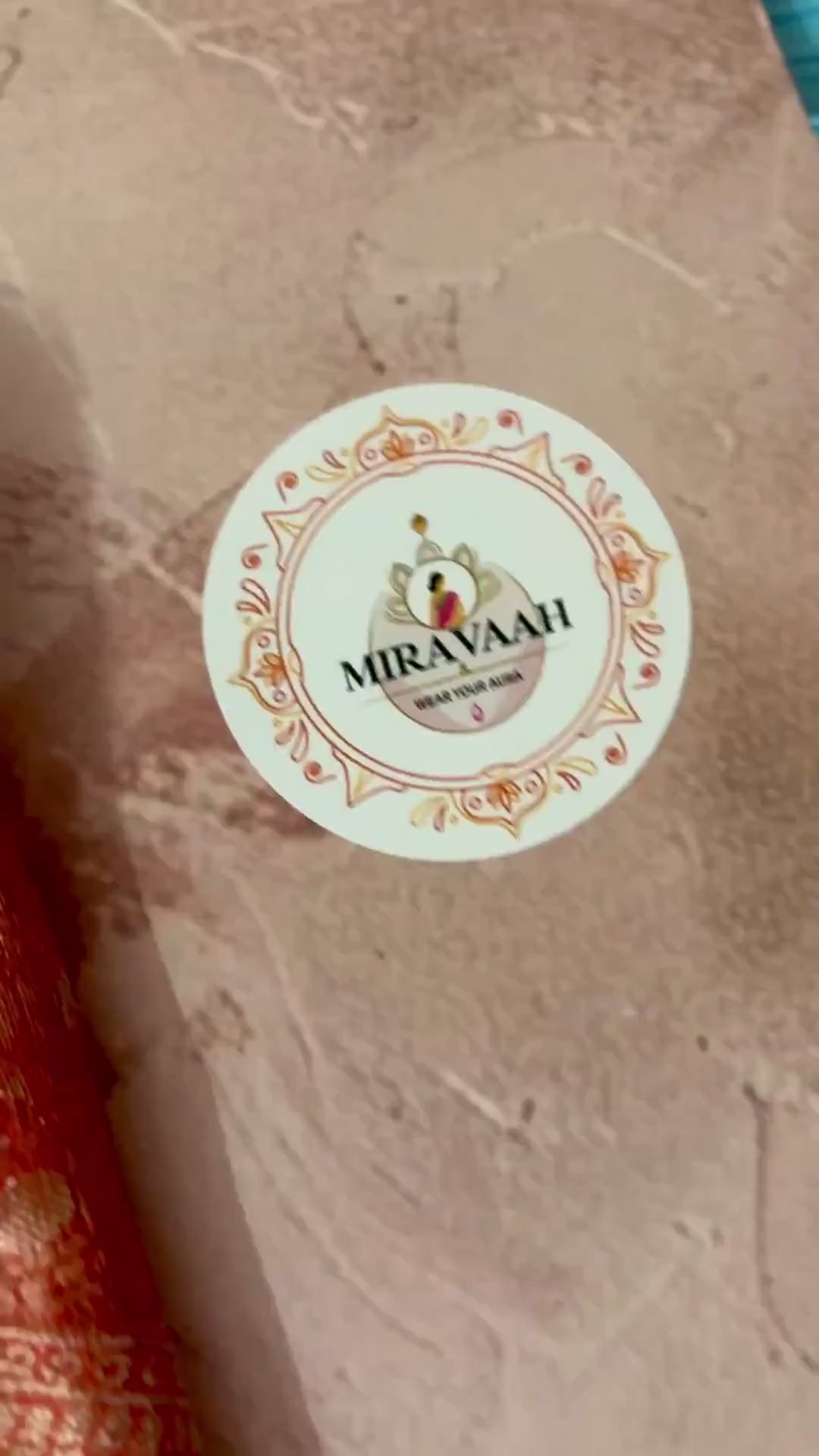 Premium Sunset Kanjeevaram Tissue