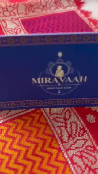 Heritage Karvachauth Special Red Premium Banarasi Gharchola Saree