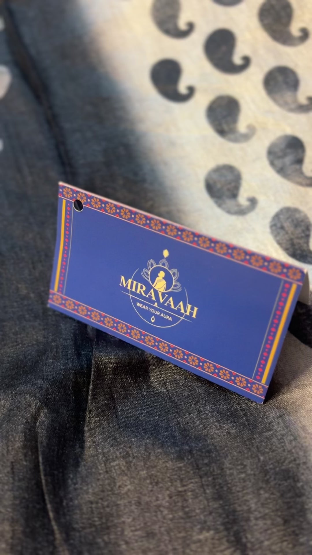 Shvetambari Linen Soft Silk Saree