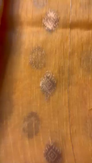 Yellow Linen Tissue Patola