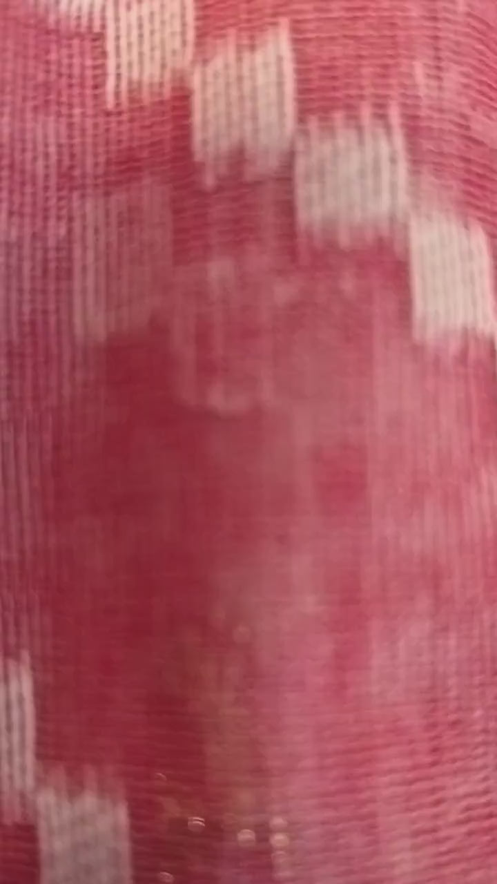 Rani Pink Premium Dhakai Jamdani Saree