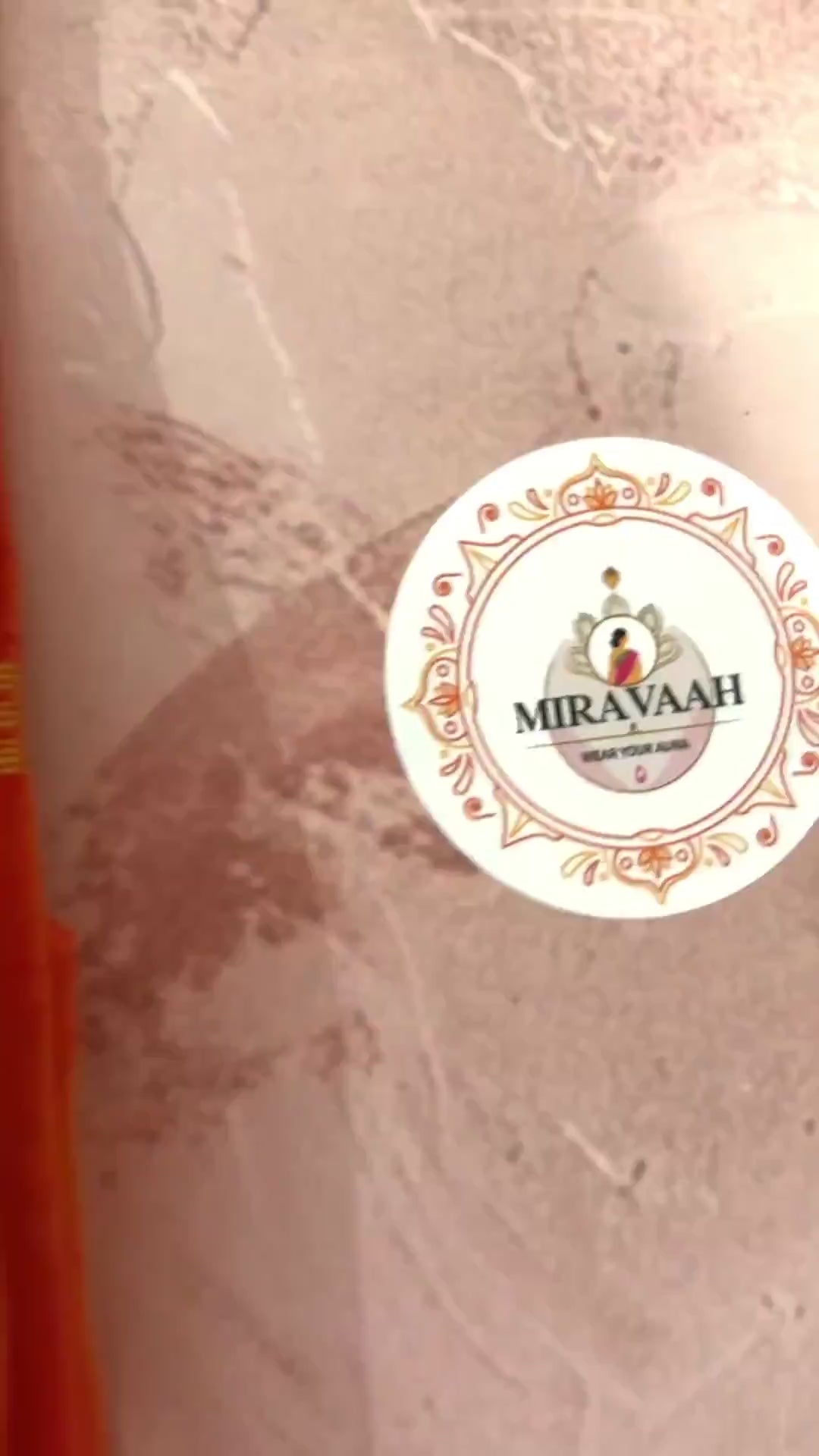 Rust Gold Dual Tone Heritage Premium Baluchuri Saree