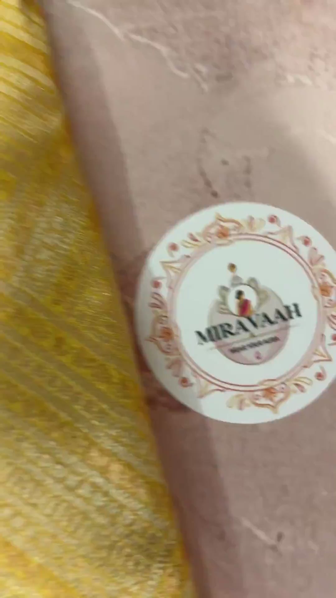 Premium Mustard Kanjeevaram Tissue