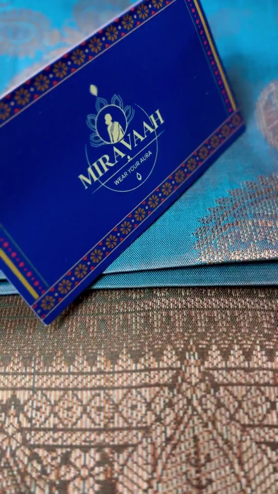 Neelambari Dual Tone Premium Katan Silk Saree